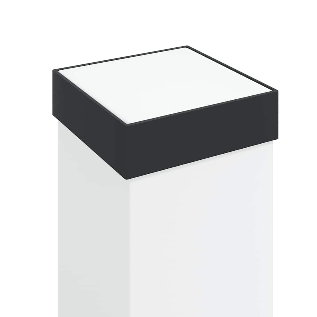Bollard Light with Outlet 110 cm Black IP44