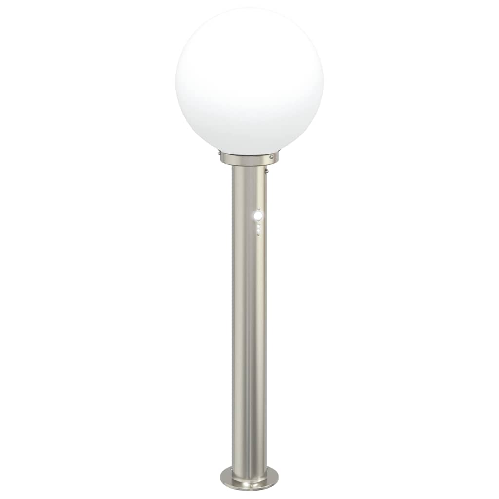 Bollard Light with Sensor 80 cm Stainless Steel IP44