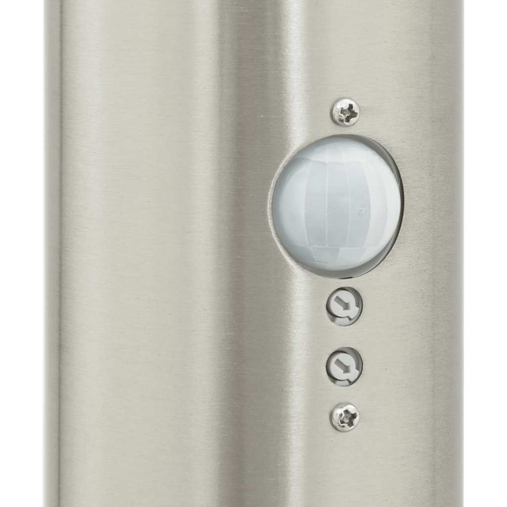 Bollard Light with Sensor 120 cm Stainless Steel IP44