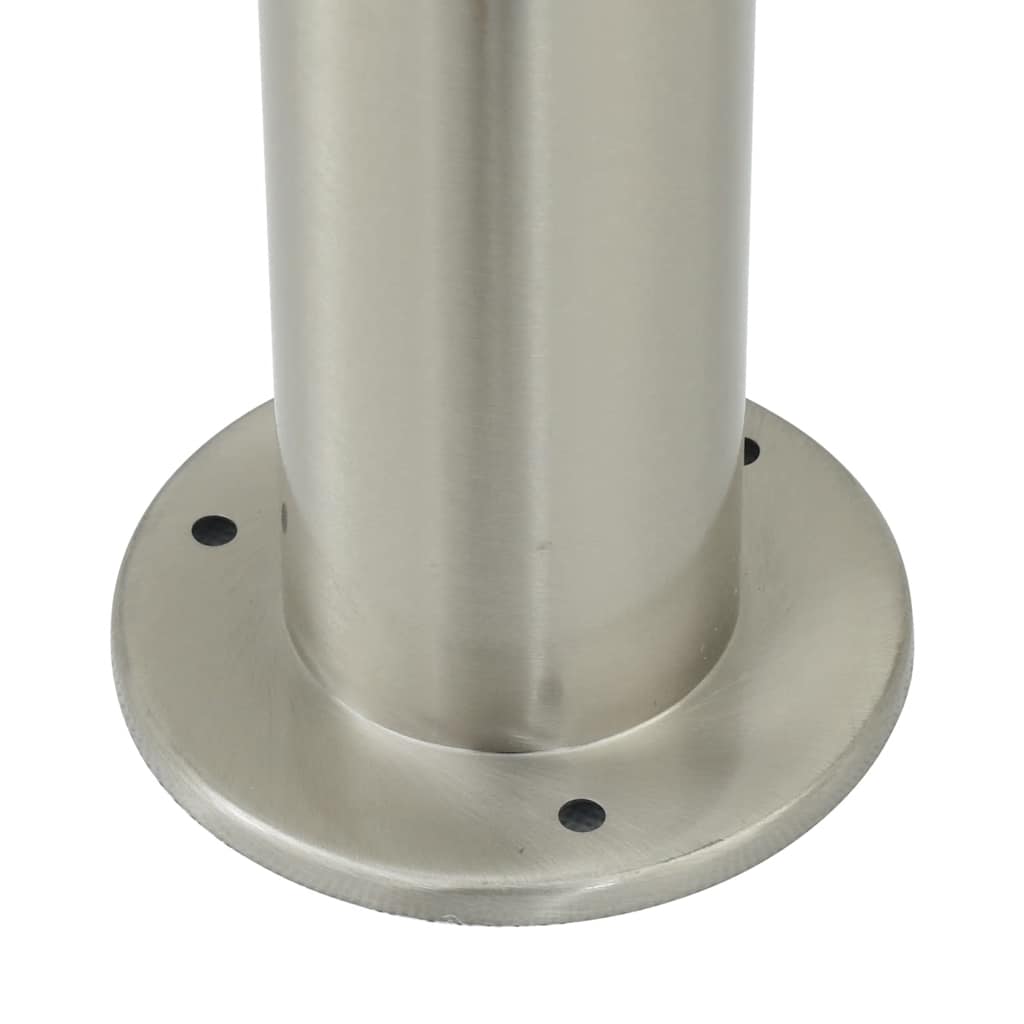 Bollard Light with Outlet 80 cm Stainless Steel IP44