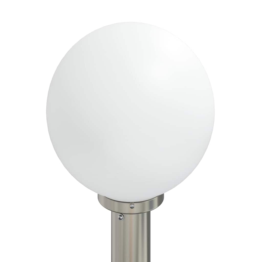 Bollard Light with Outlet 120 cm Stainless Steel IP44