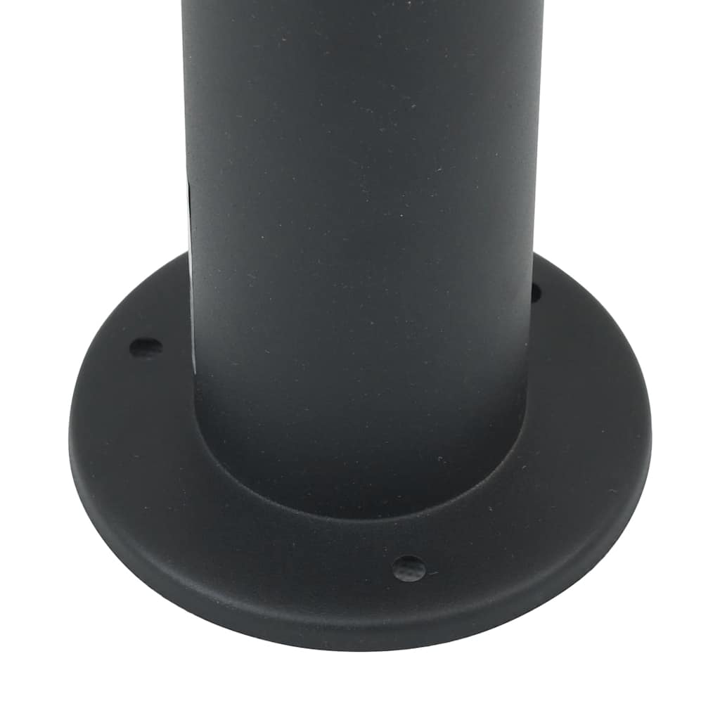Bollard Light with Outlet 80 cm Black IP44