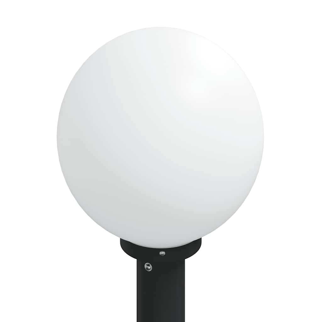 Bollard Lights with Sensor&Outlet 3 pcs 80 cm Black IP44