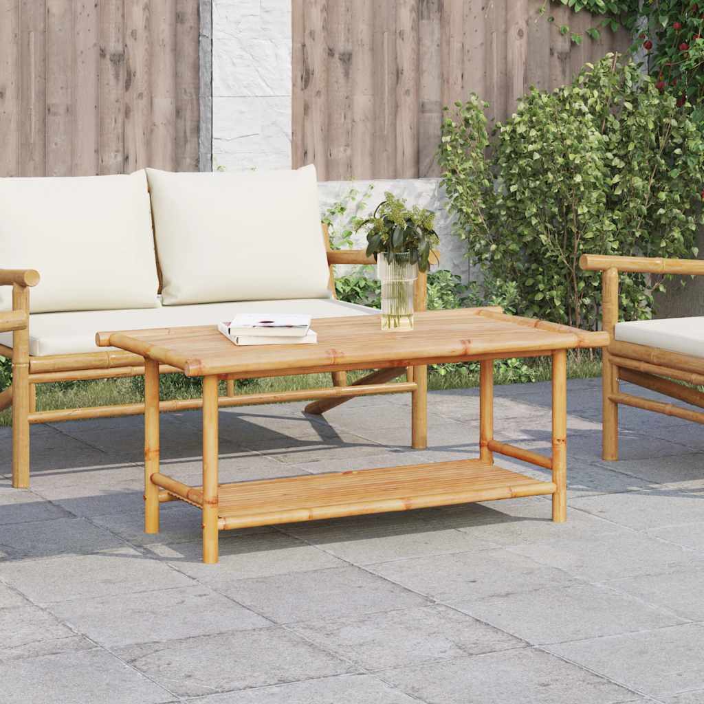 Coffee Table 110x55x45 cm Bamboo