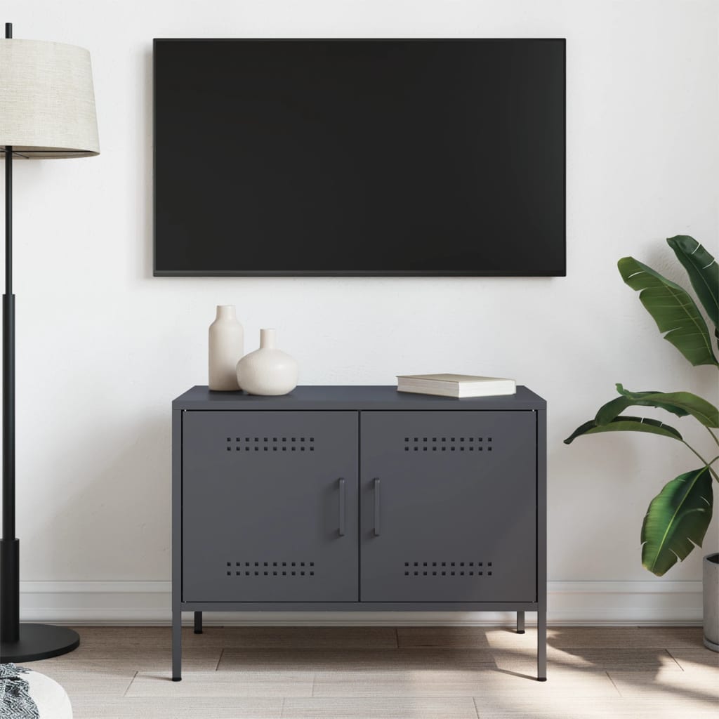 TV Cabinet Anthracite 68x39x50,5 cm Steel
