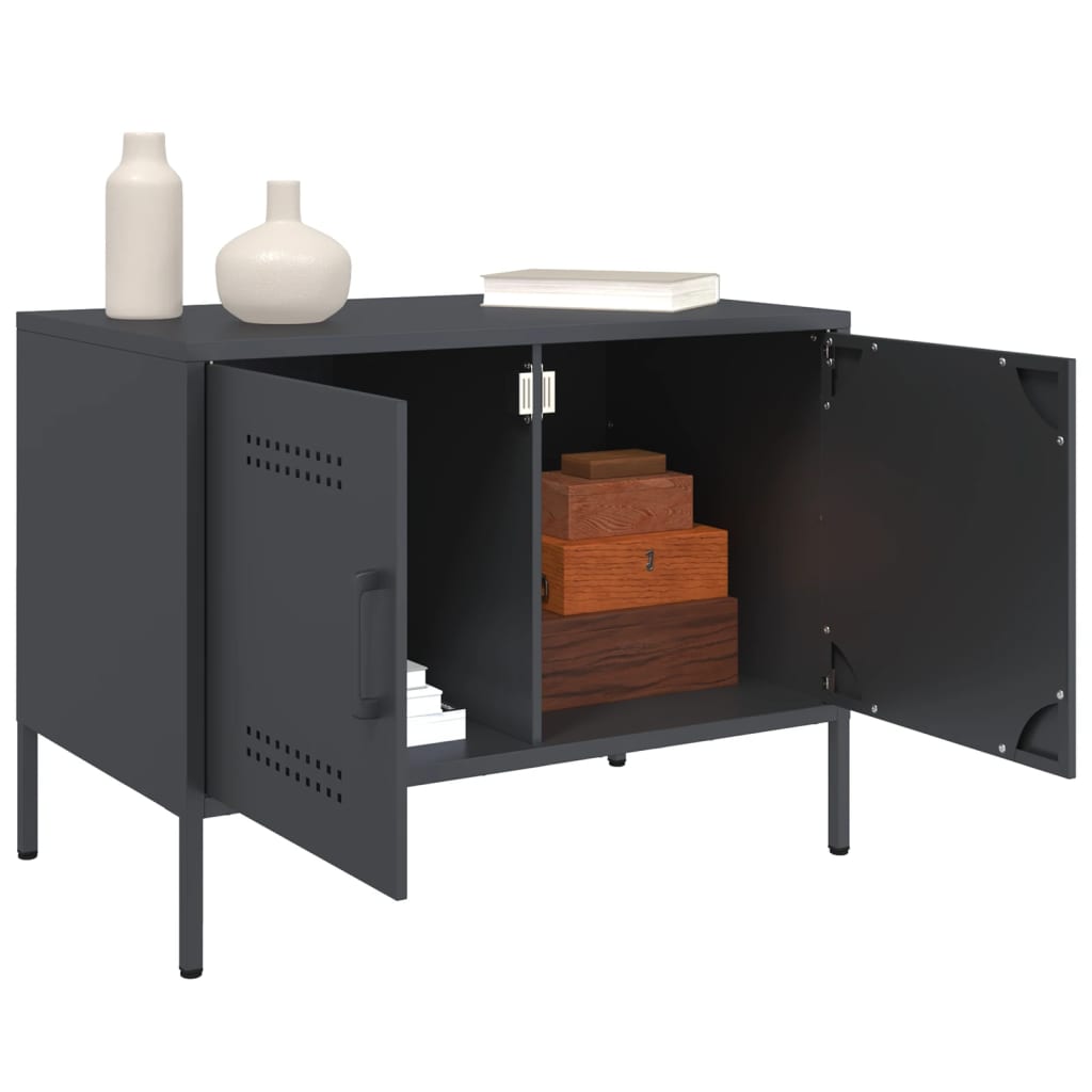 TV Cabinet Anthracite 68x39x50,5 cm Steel