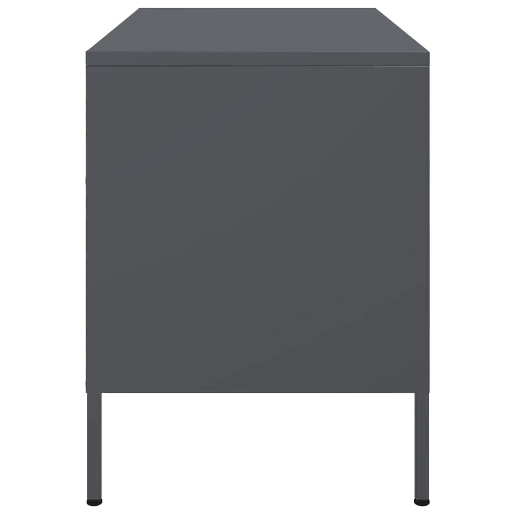 TV Cabinet Anthracite 68x39x50,5 cm Steel