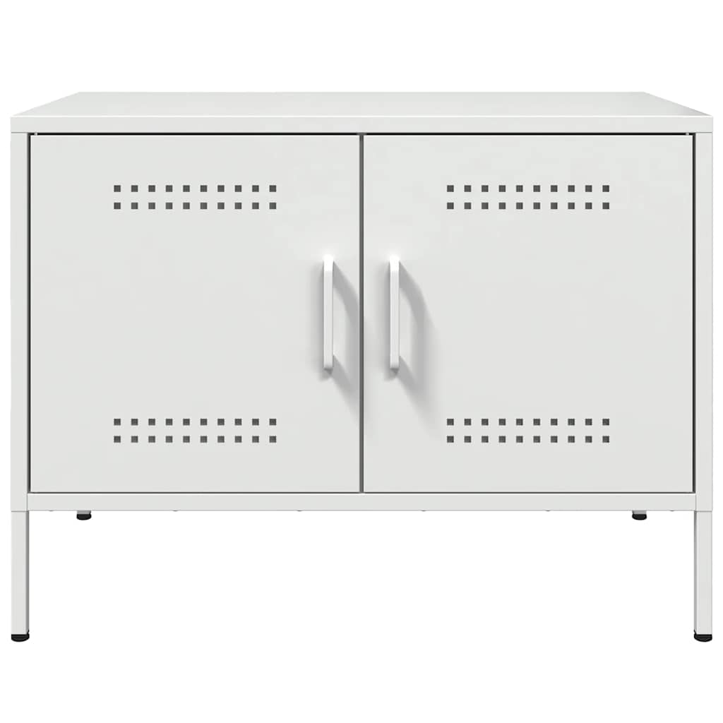 TV Cabinet White 68x39x50,5 cm Steel