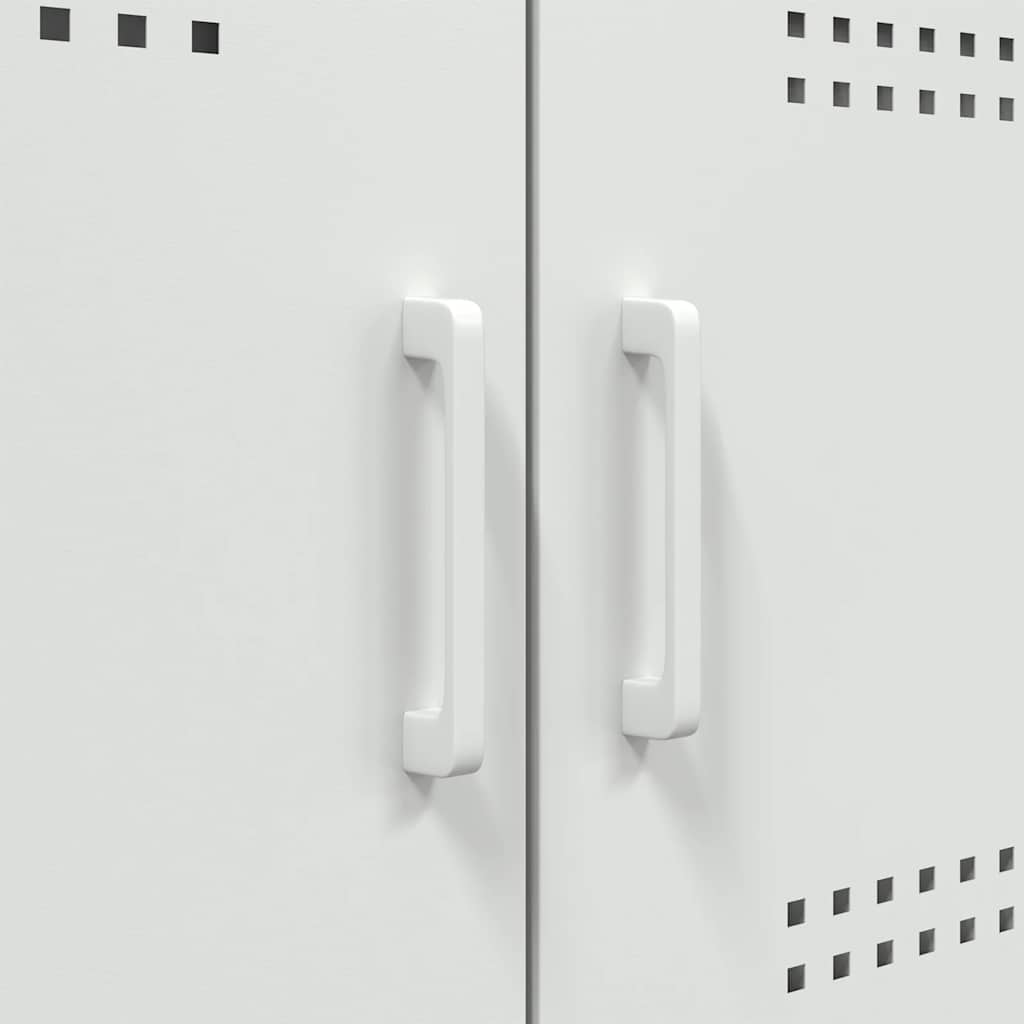 TV Cabinet White 68x39x50,5 cm Steel