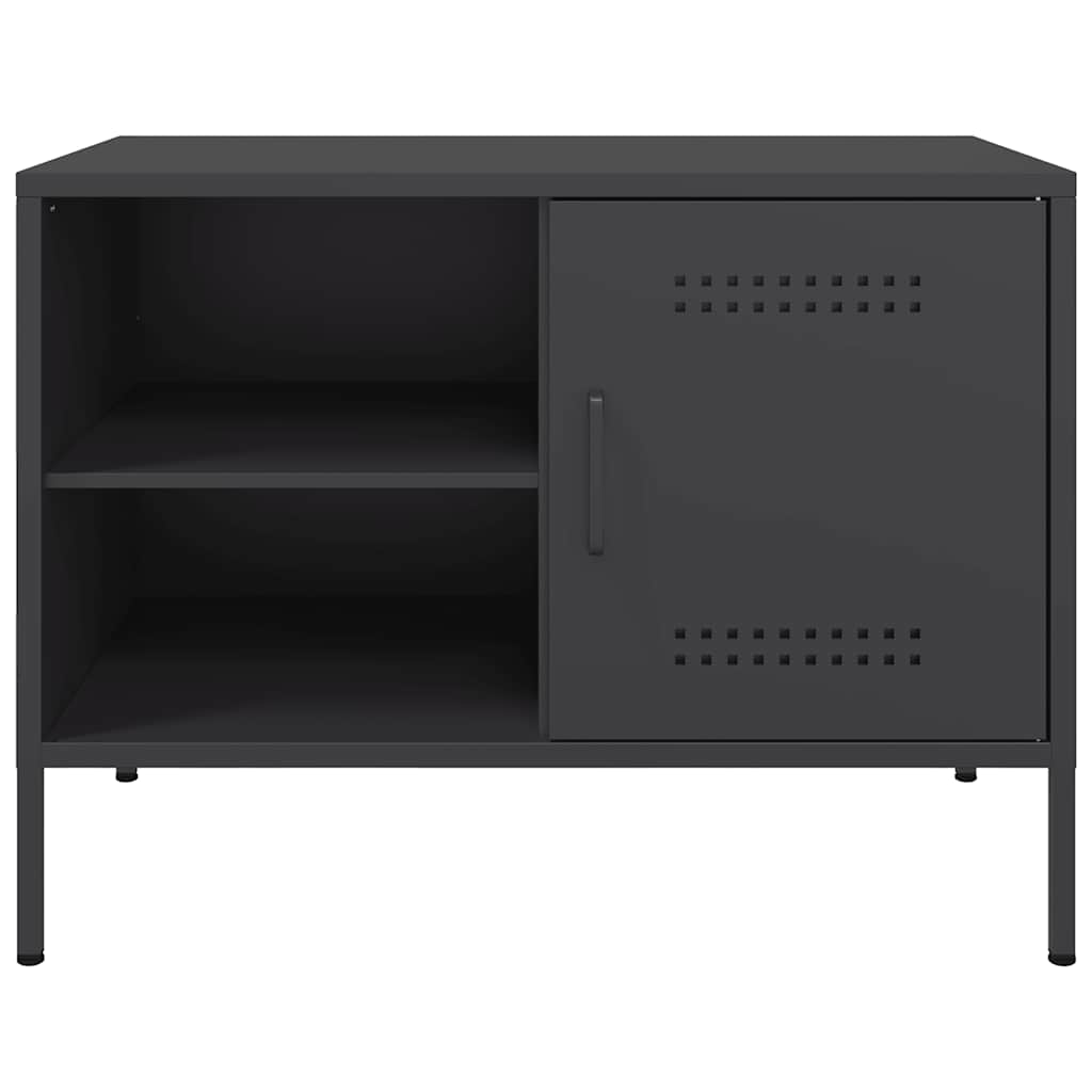 TV Cabinet Black 68x39x50,5 cm Steel