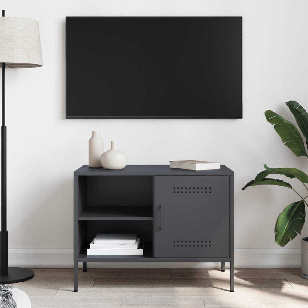 TV Cabinet Anthracite 68x39x50,5 cm Steel