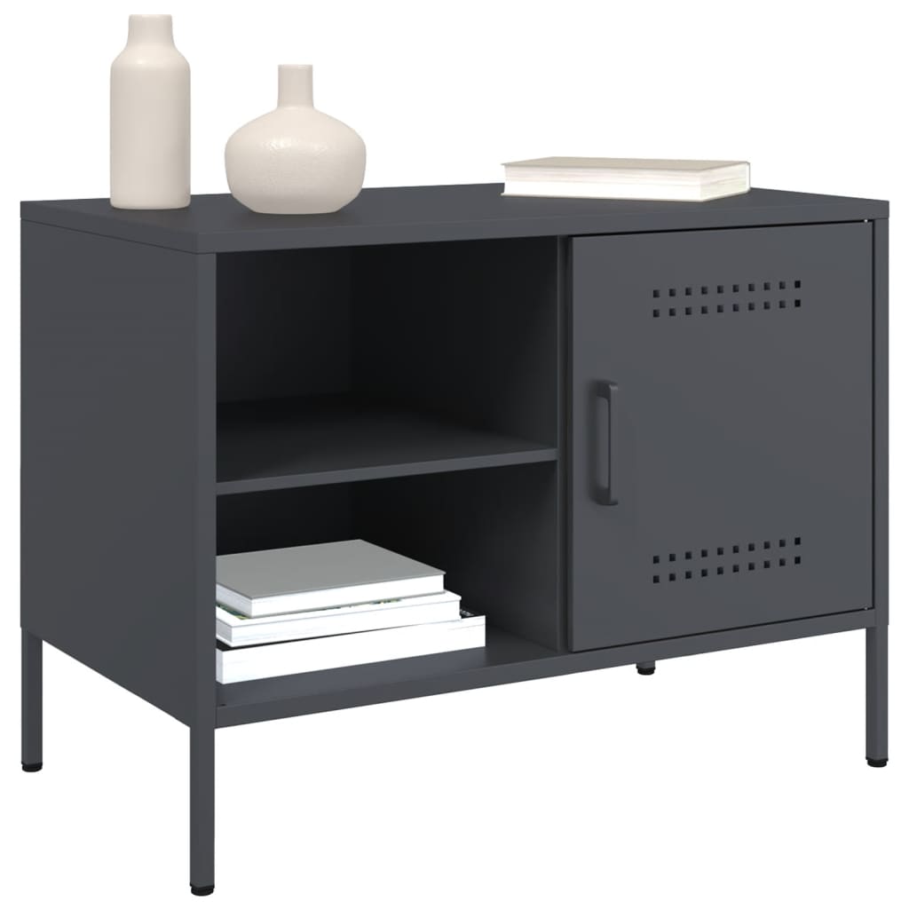 TV Cabinet Anthracite 68x39x50,5 cm Steel