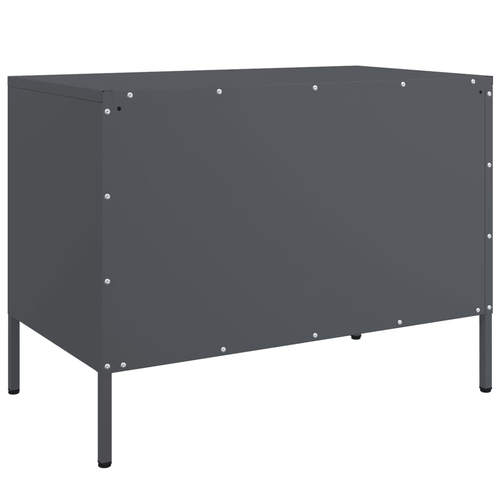 TV Cabinet Anthracite 68x39x50,5 cm Steel
