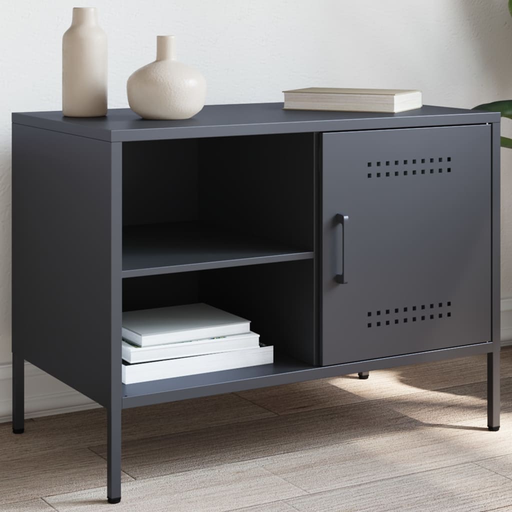 TV Cabinet Anthracite 68x39x50,5 cm Steel