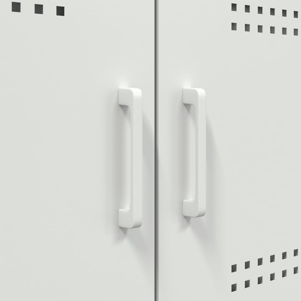 TV Cabinet White 68x39x50,5 cm Steel