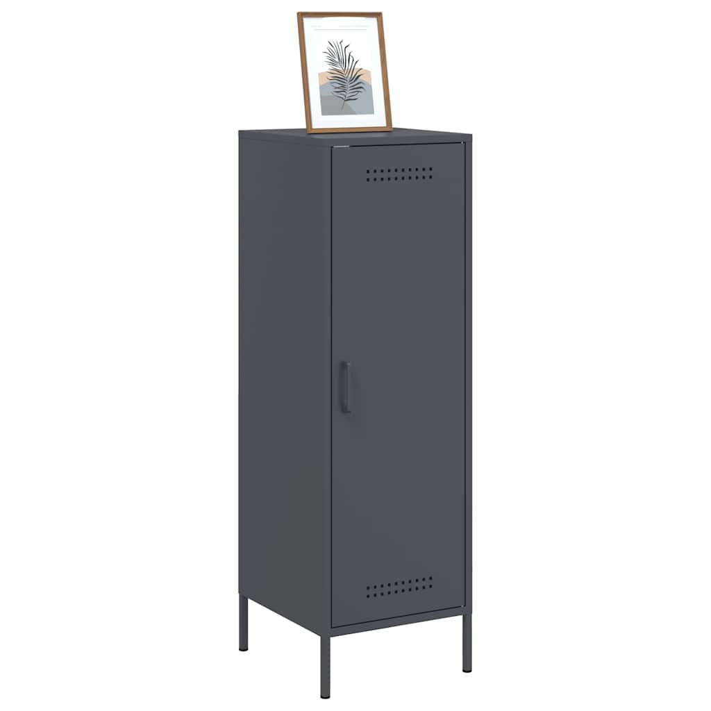 Highboard Anthracite 36x39x113 cm Steel