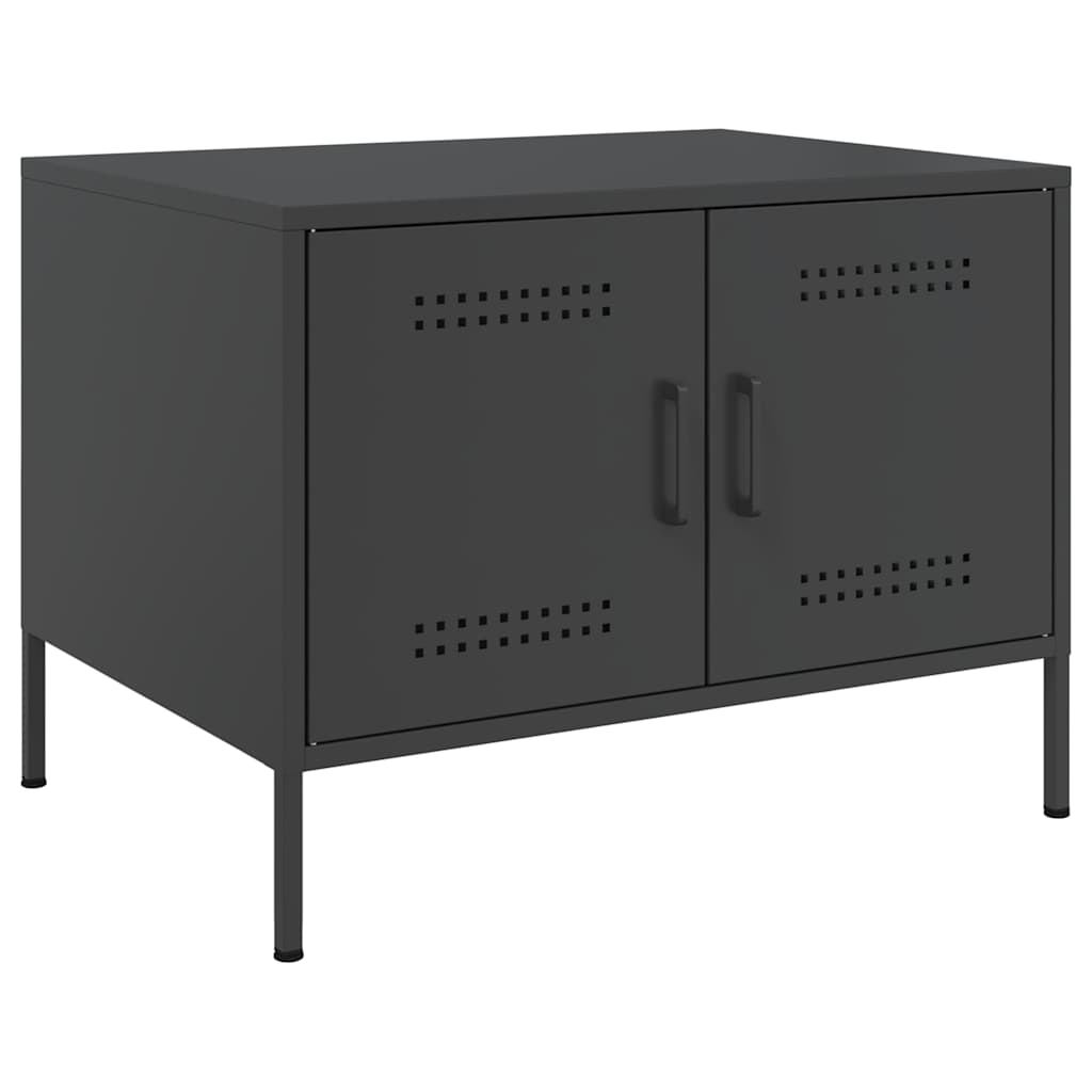 Coffee Table Black 68x50x50,5 cm Steel