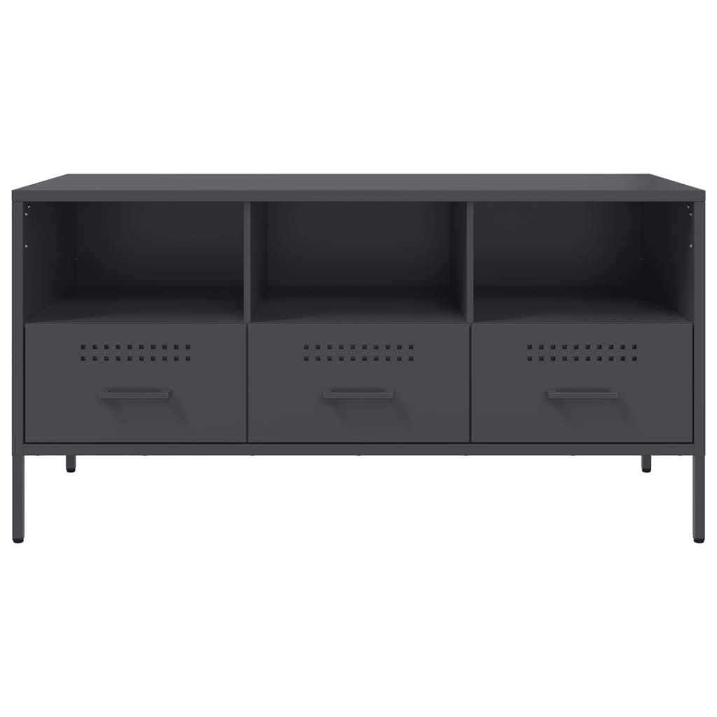 TV Cabinet Anthracite 100,5x39x50,5 cm Steel