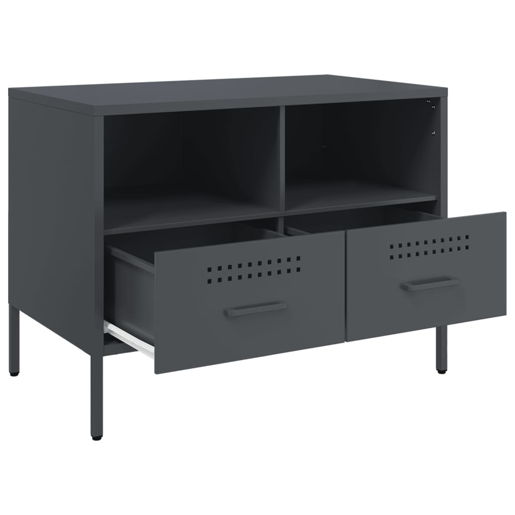 TV Cabinet Anthracite 68x39x50,5 cm Steel
