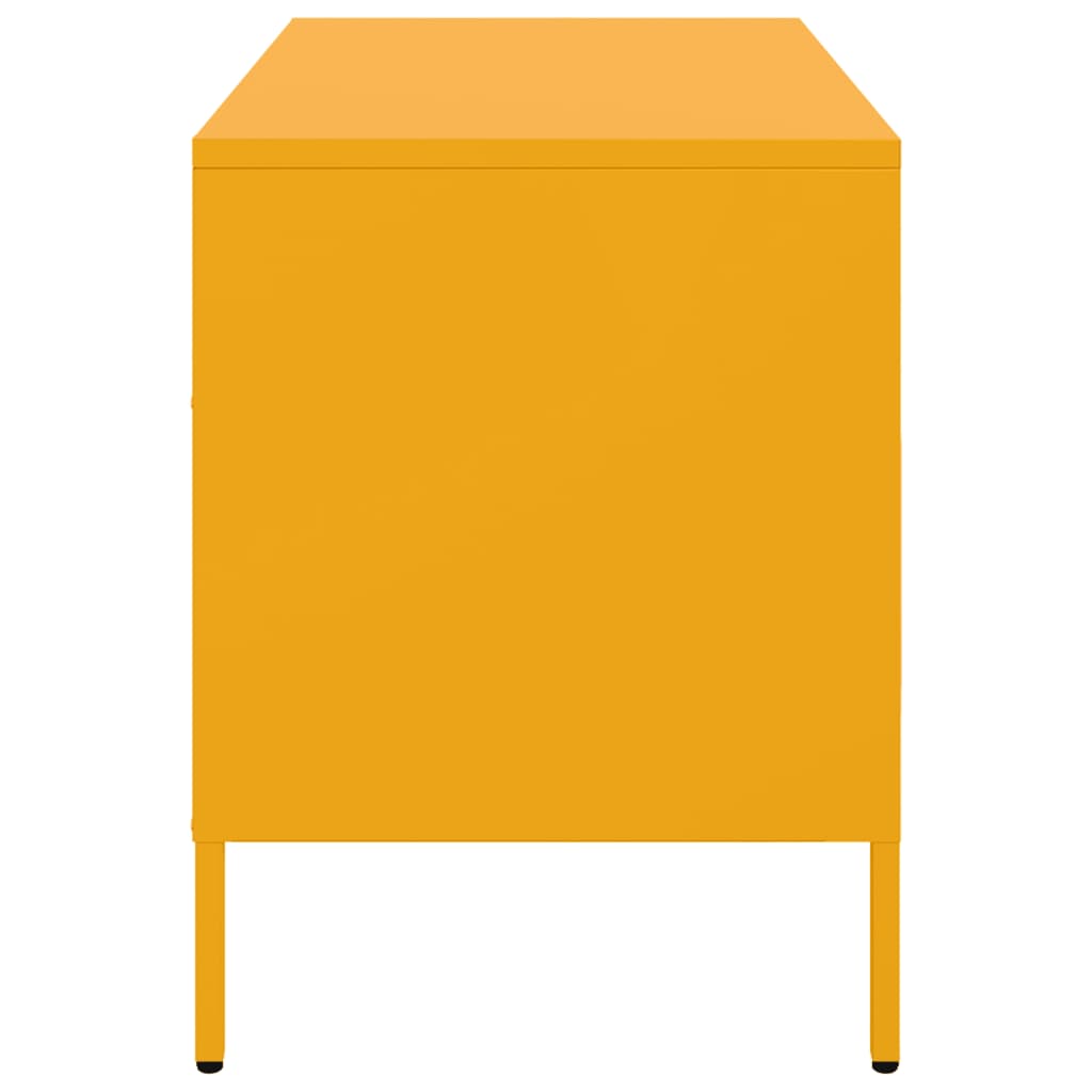 TV Cabinet Mustard Yellow 68x39x50,5 cm Steel