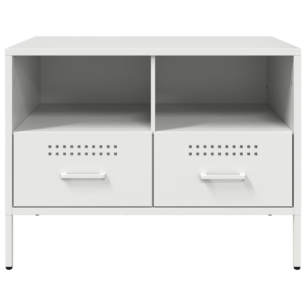 TV Cabinet White 68x39x50,5 cm Steel