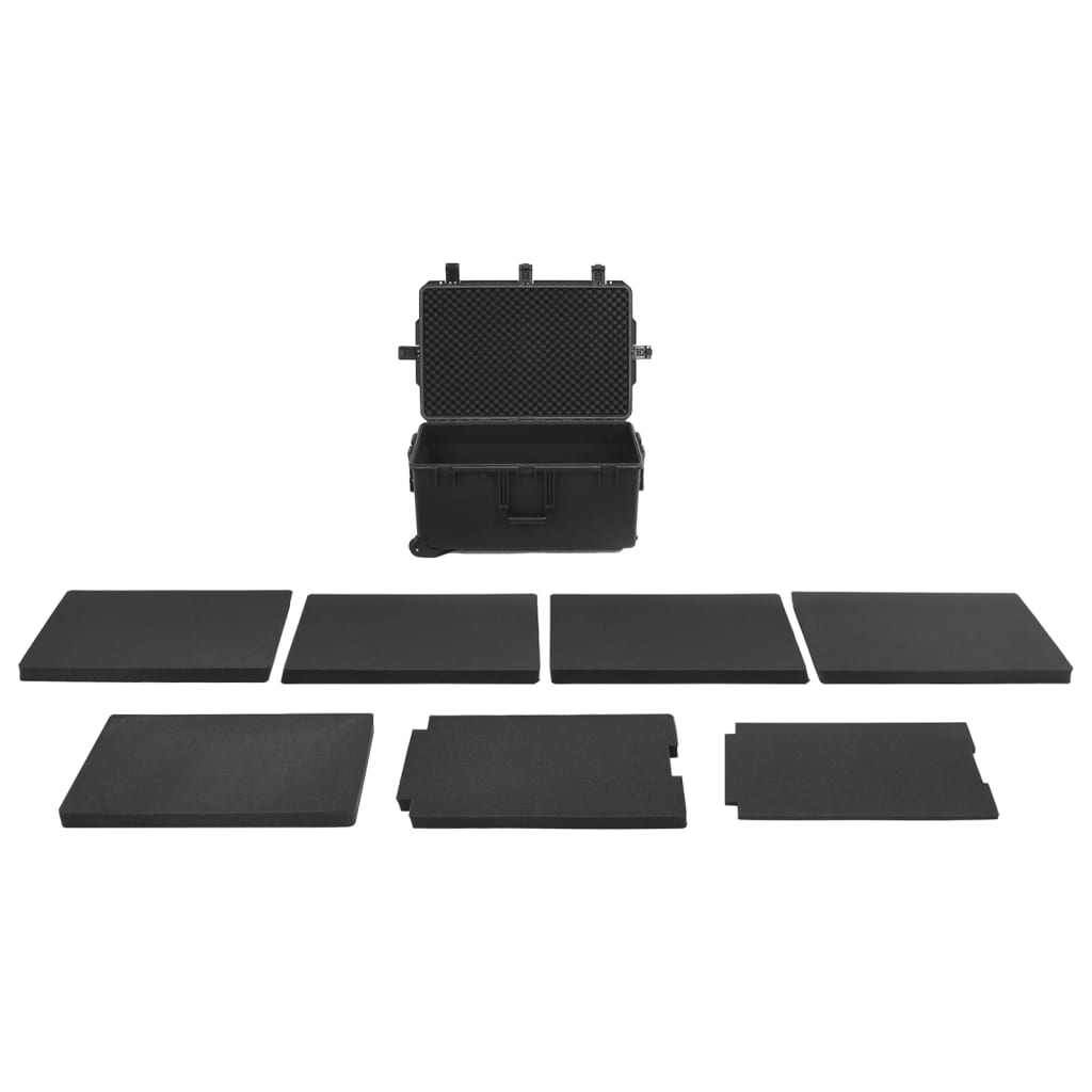 Portable Flight Case Black 79,5x52x39 cm PP