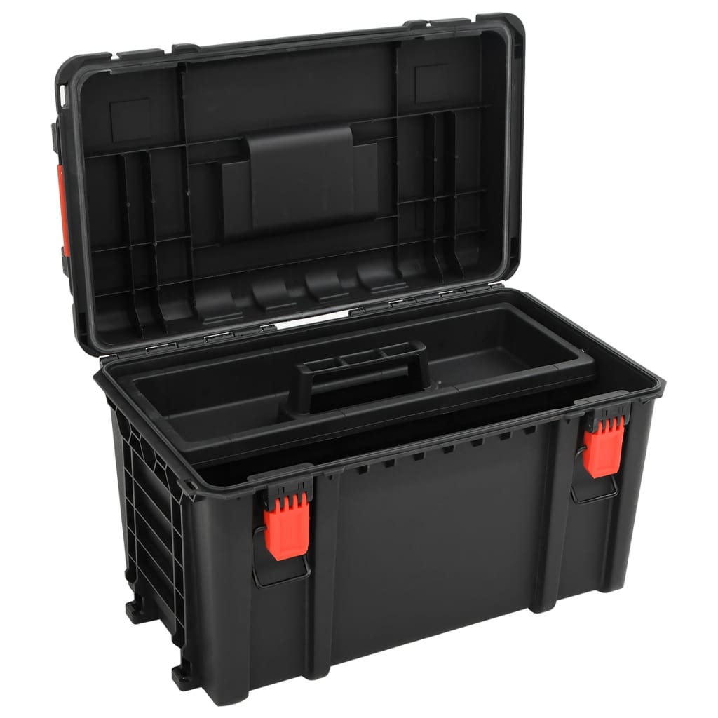 Portable Flight Case Black 57x35x32,5 cm PP