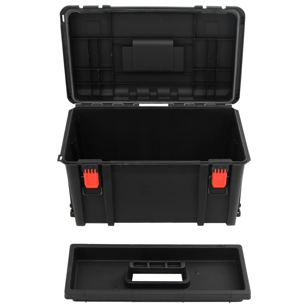 Portable Flight Case Black 57x35x32,5 cm PP