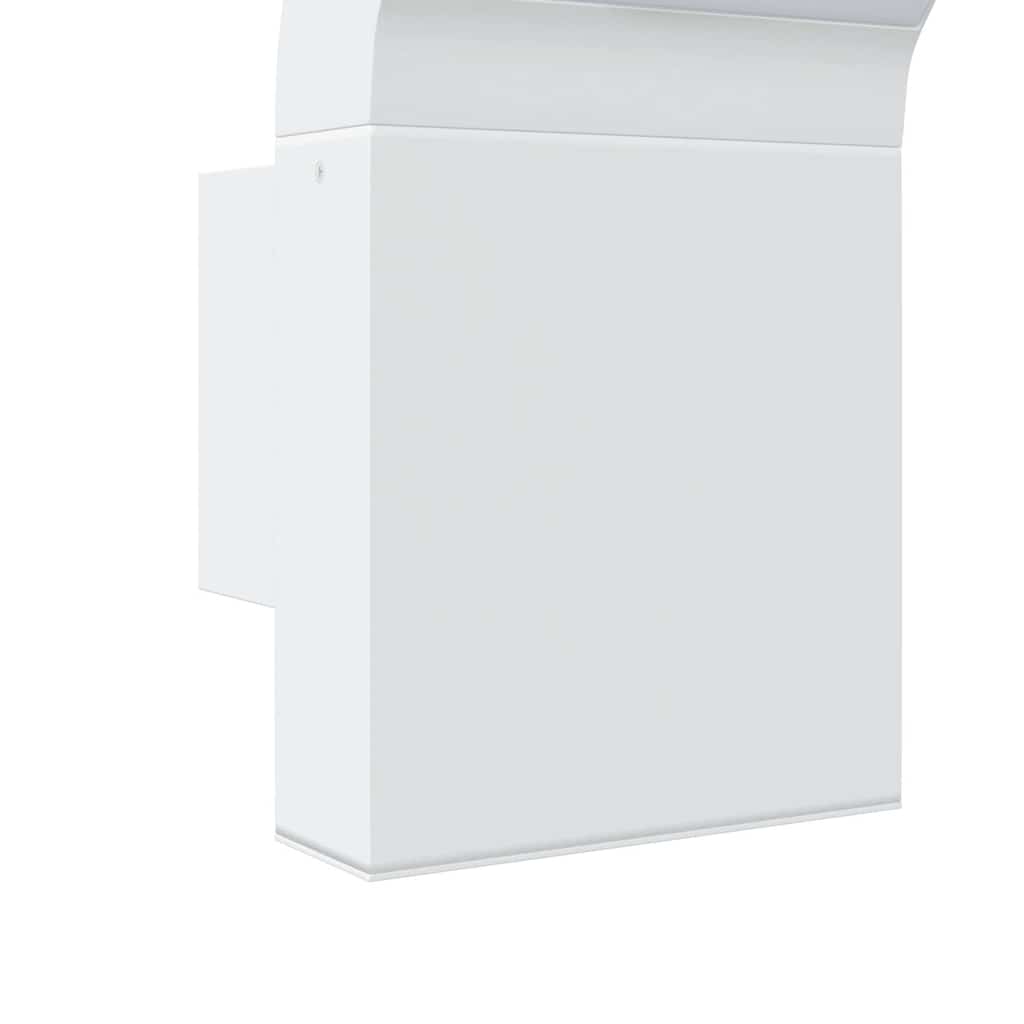 Outdoor LED Wall Light White Die-cast Aluminium
