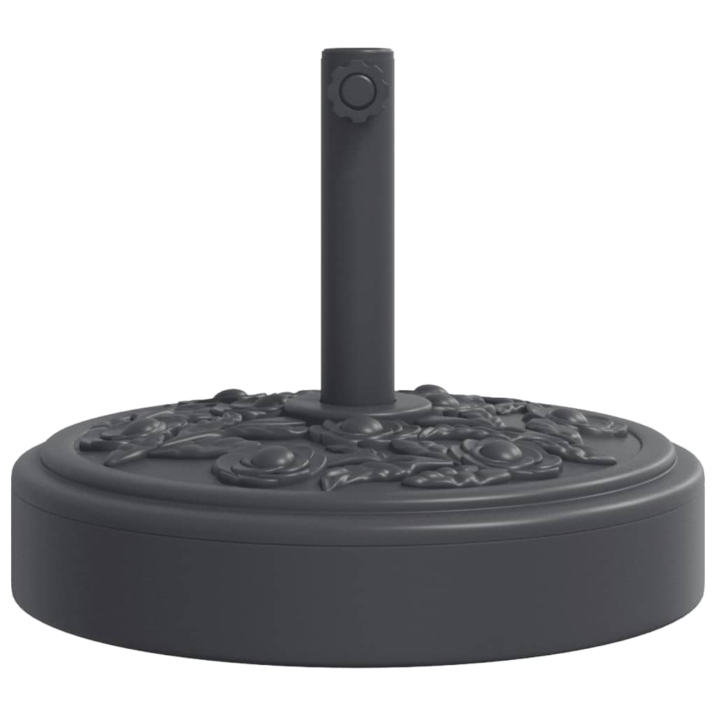 vidaXL Parasol Base for Ø38 / 48 mm Poles 25 kg Round