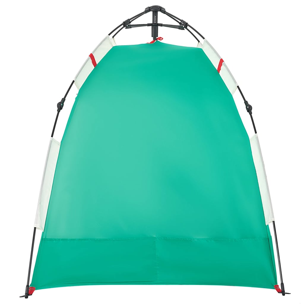 vidaXL Beach Tent 2-Person Sea Green Quick Release Waterproof