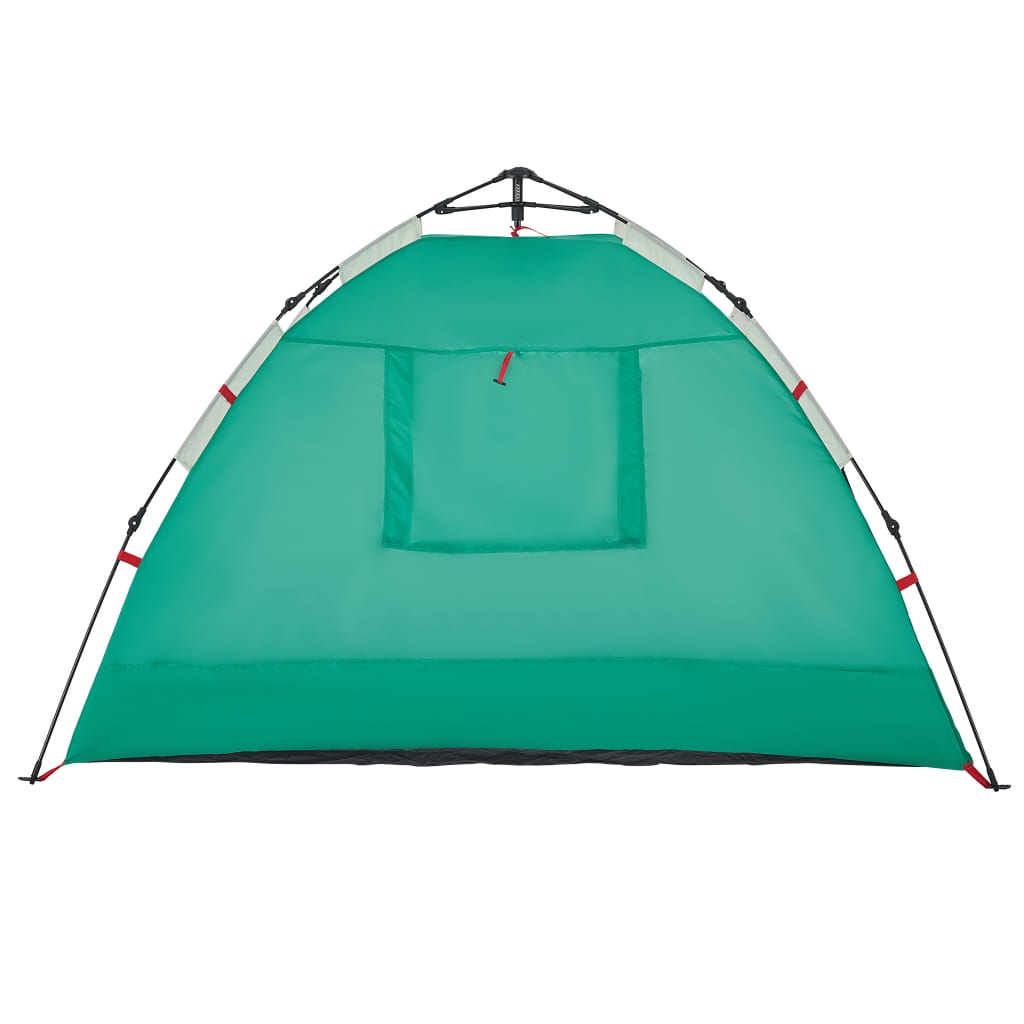 vidaXL Beach Tent 2-Person Sea Green Quick Release Waterproof