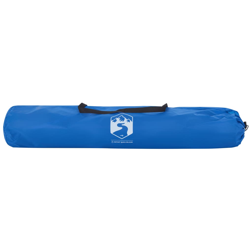 vidaXL Beach Tent 2-Person Azure Blue Quick Release Waterproof