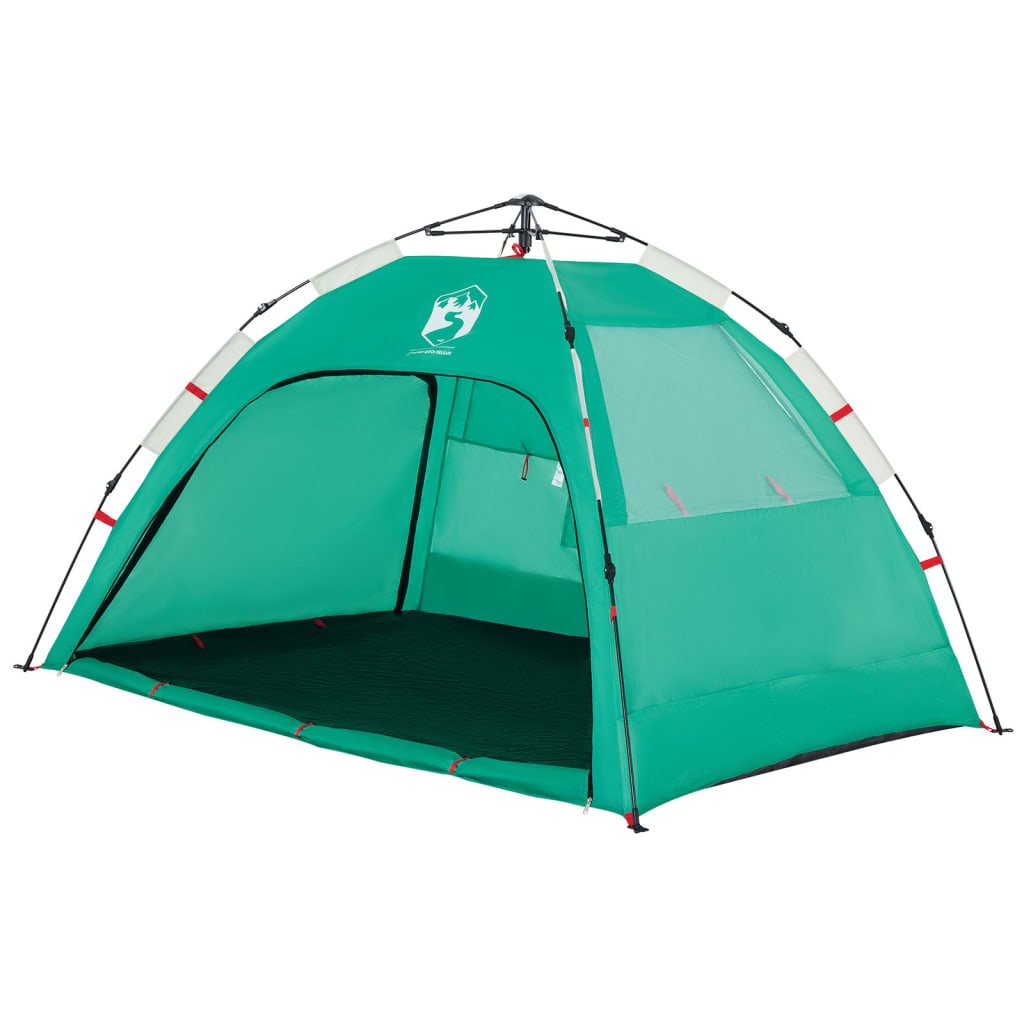 vidaXL Beach Tent 2-Person Sea Green Quick Release Waterproof