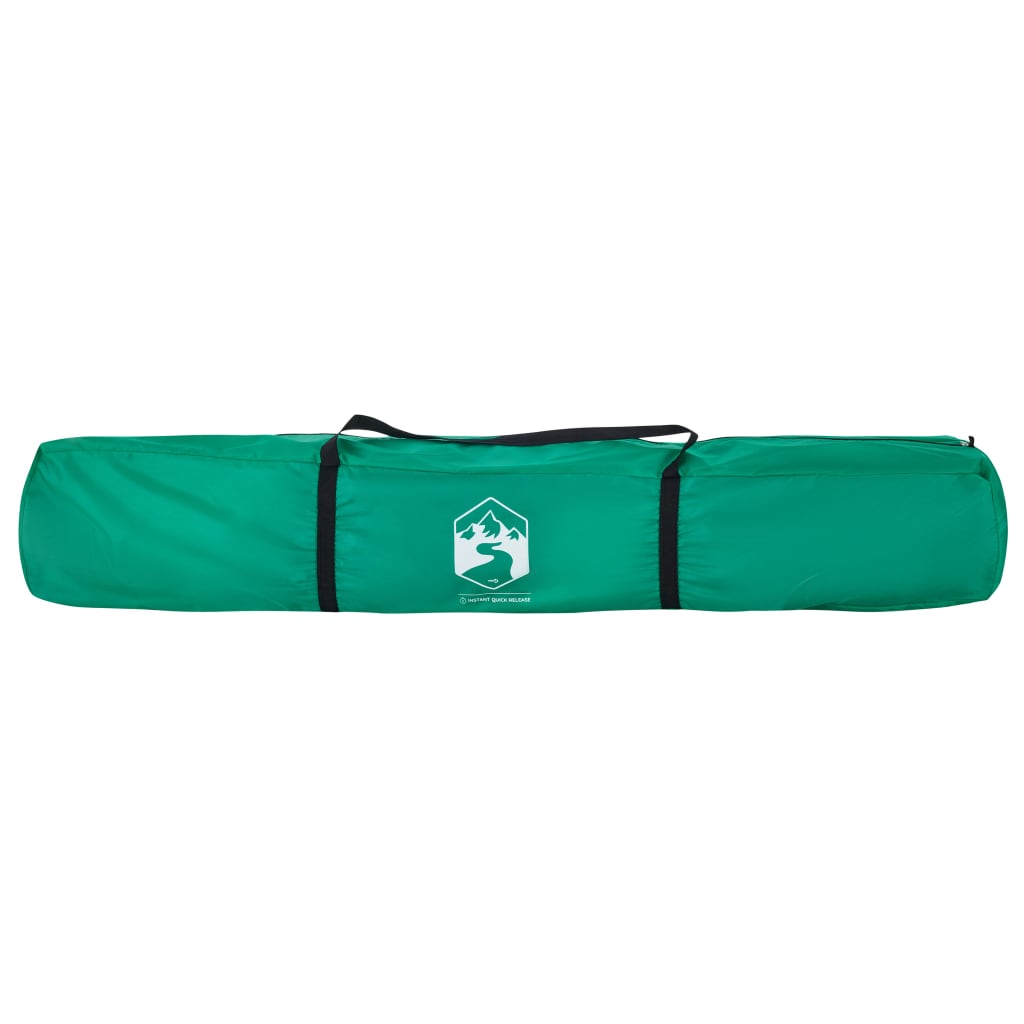 vidaXL Beach Tent 4-Person Sea Green Quick Release Waterproof