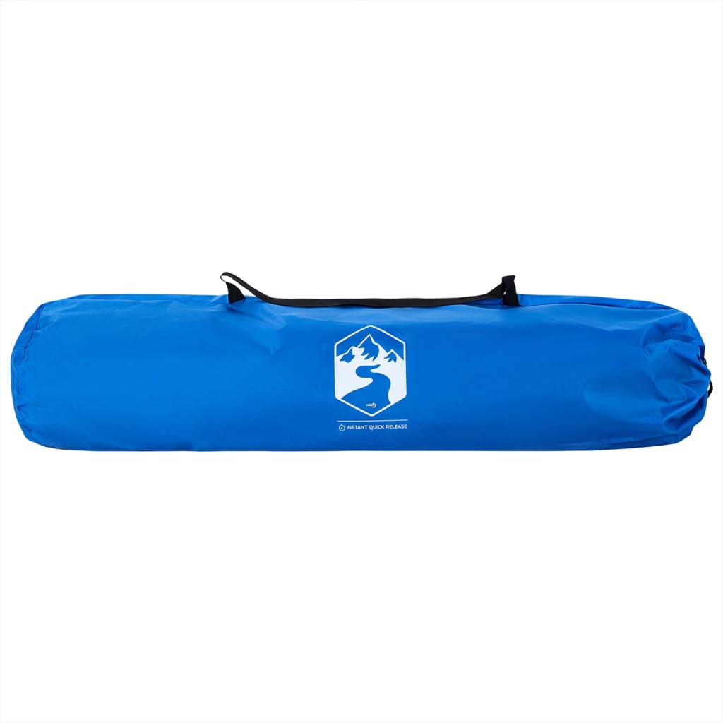 vidaXL Beach Tent 3-Person Azure Blue Quick Release Waterproof