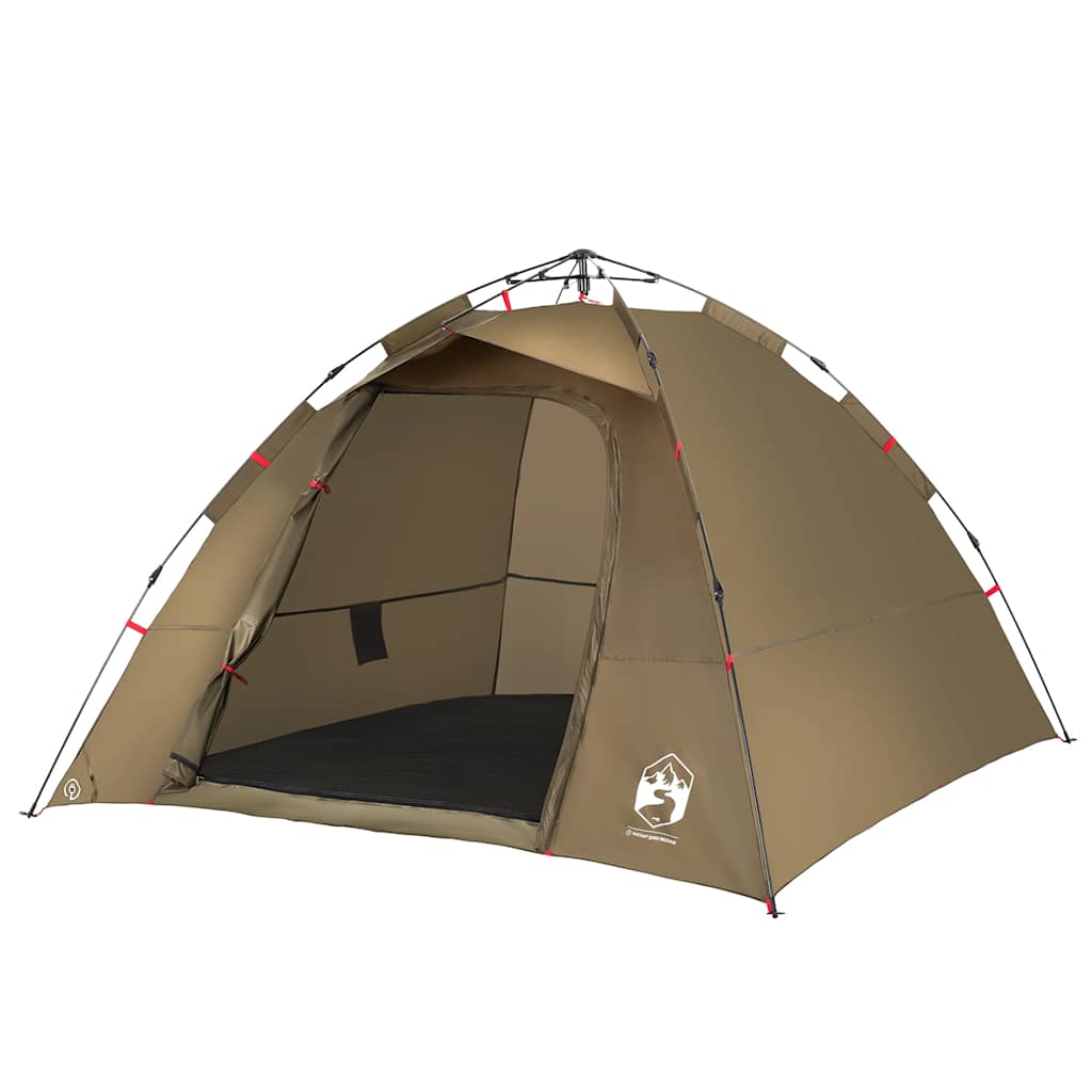 Fishing Tent 4-Person Olive Green Quick Release