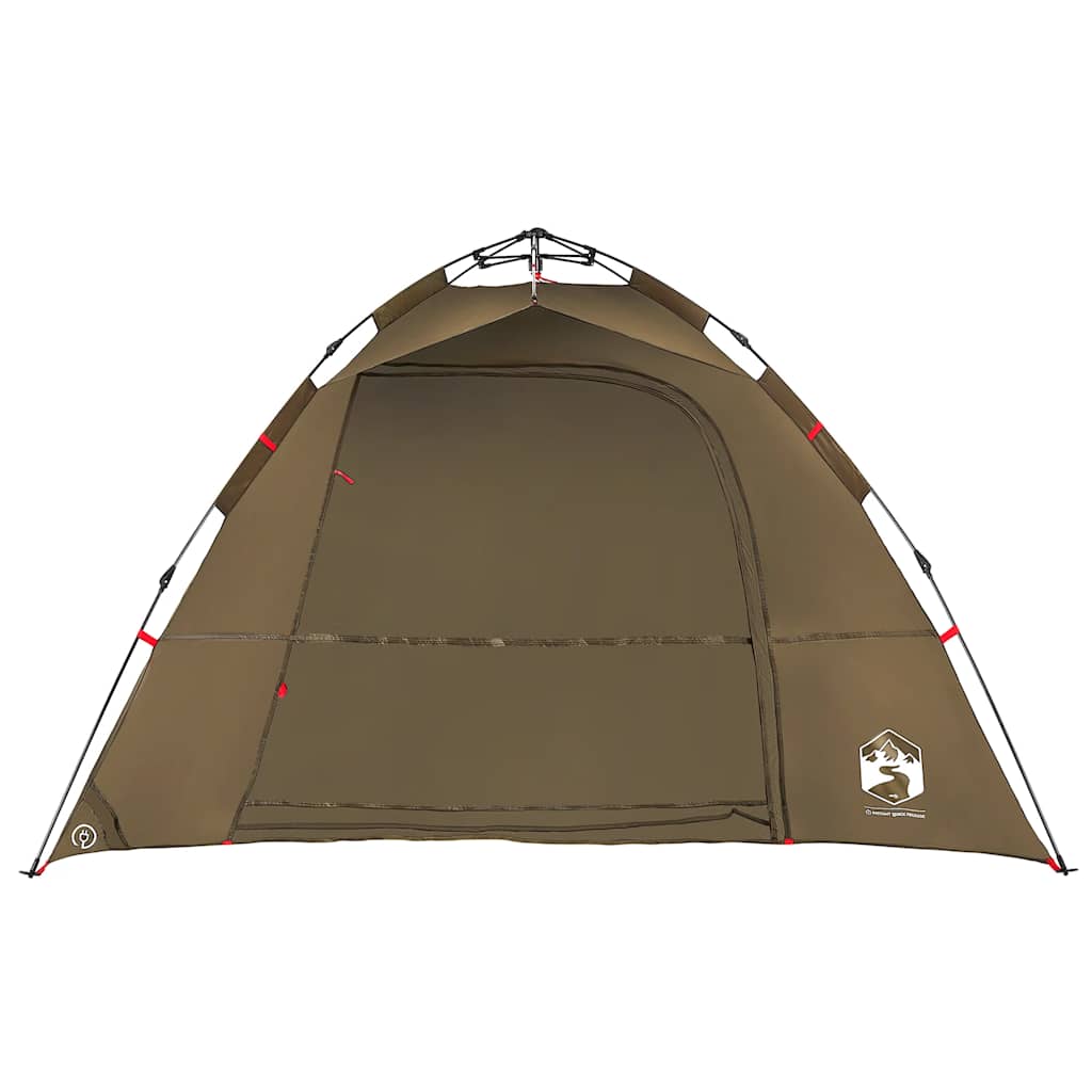 Fishing Tent 4-Person Olive Green Quick Release