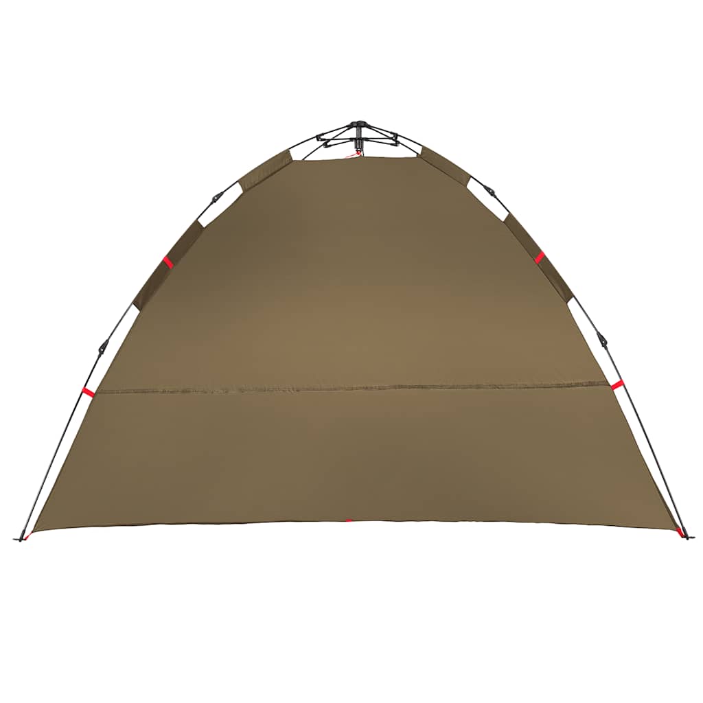 Fishing Tent 4-Person Olive Green Quick Release