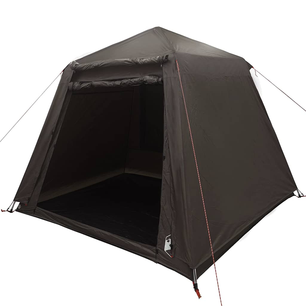 Fishing Tent 4-Person Brown Quick Release