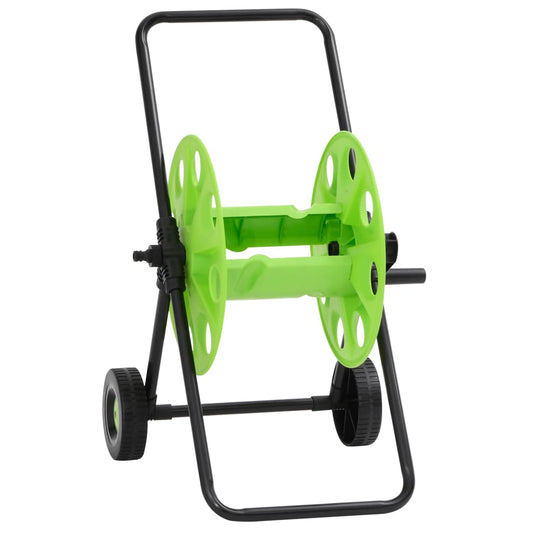 vidaXL Green Hose Reel Cart for 60 m 1/2" Hose Steel