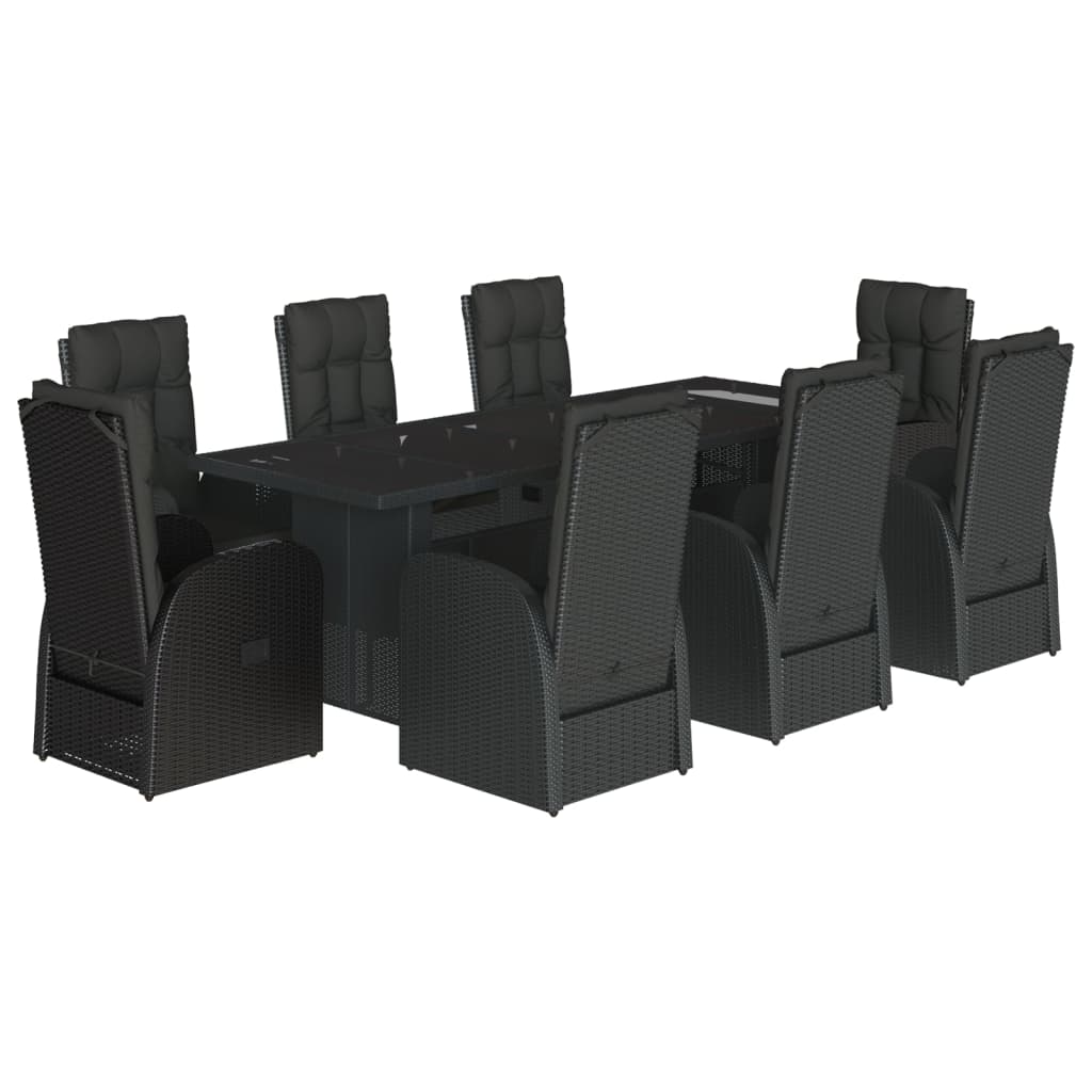 Garden Dining Set | Black