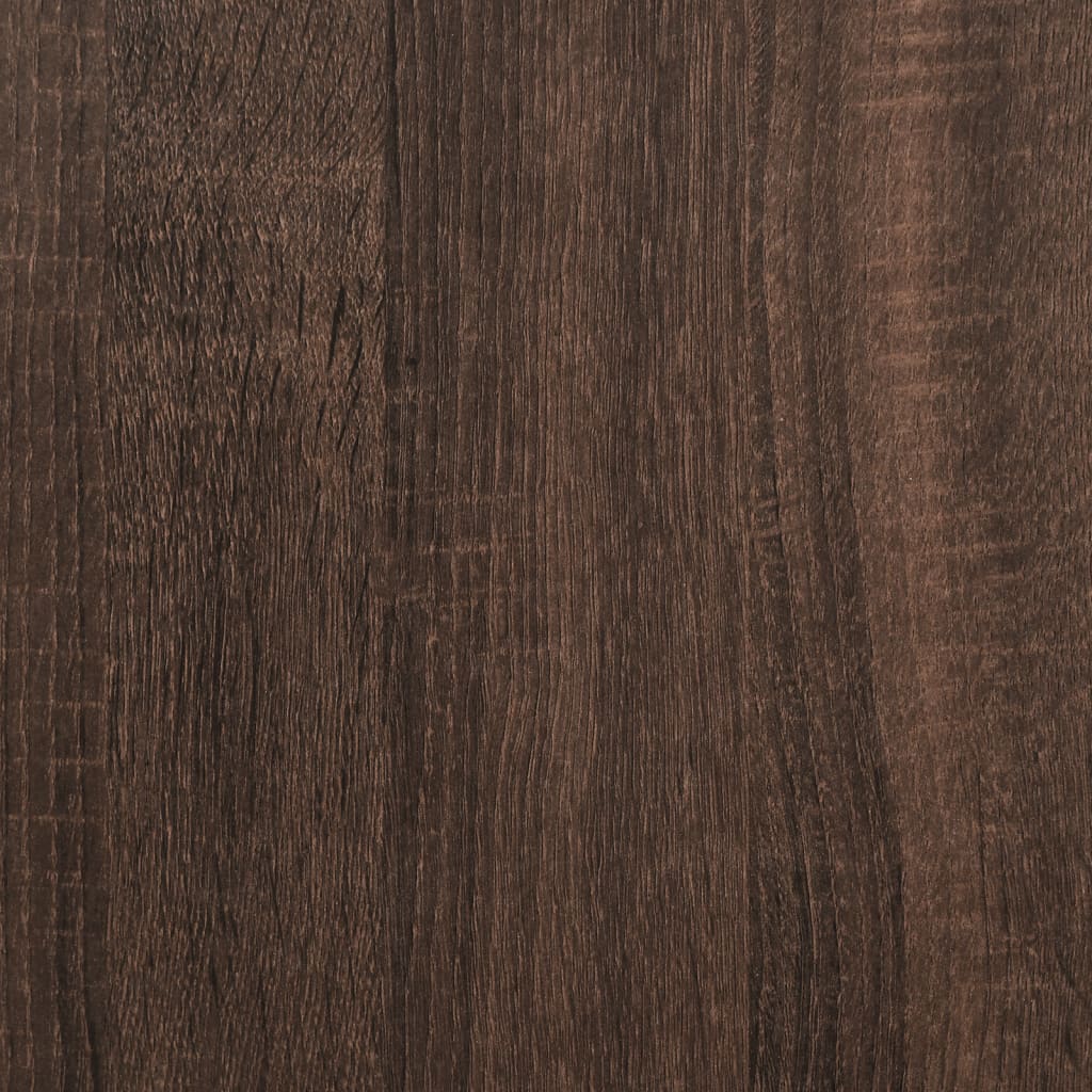 vidaXL Kitchen Cabinet Brown Oak 95x50x180 cm Engineered Wood