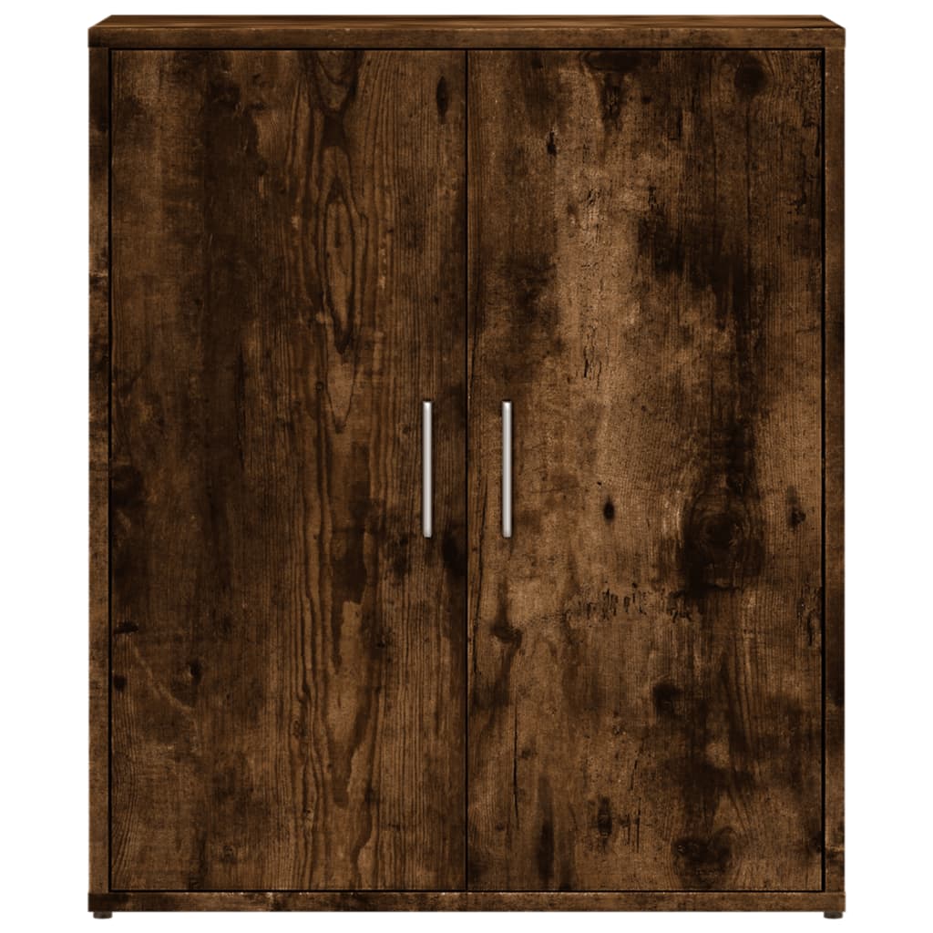 Sideboards 2 pcs Smoked Oak 60x31x70 cm Engineered Wood