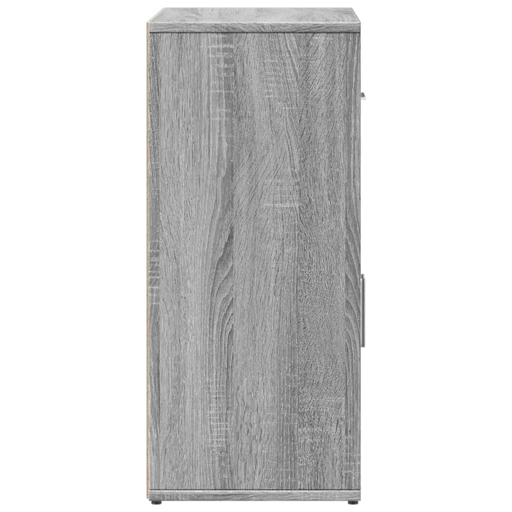 Sideboards 2 pcs Grey Sonoma 60x31x70 cm Engineered Wood