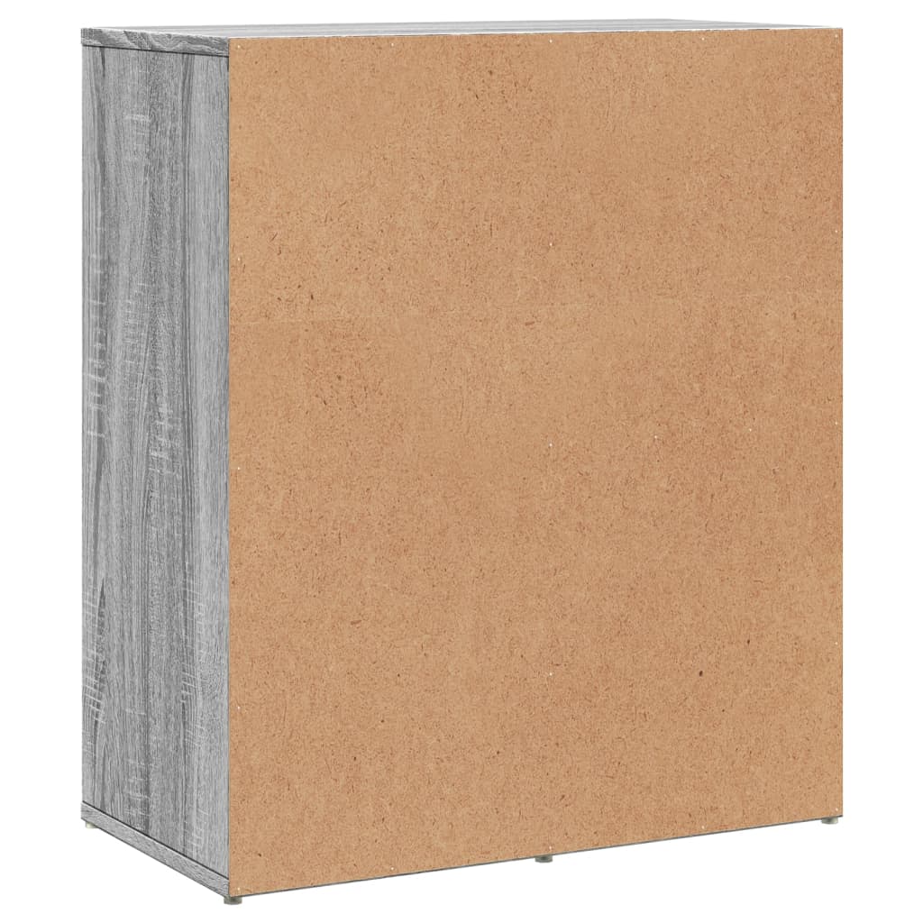 Sideboards 2 pcs Grey Sonoma 60x31x70 cm Engineered Wood