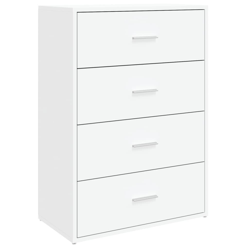 Sideboards 2 pcs White 60x31x84 cm Engineered Wood