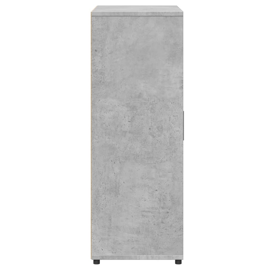 vidaXL Sideboards 2 pcs Concrete Grey 60x31x84 cm Engineered Wood