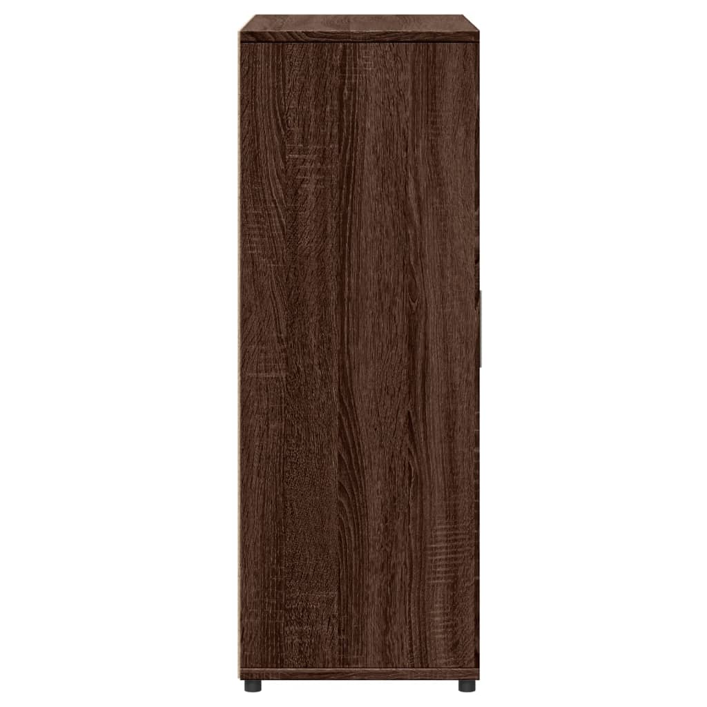 vidaXL Sideboards 2 pcs Brown Oak 60x31x84 cm Engineered Wood