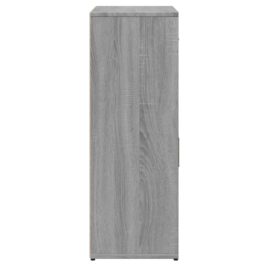 vidaXL Sideboards 2 pcs Grey Sonoma 60x30x84 cm Engineered Wood